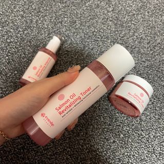 아이앤립 / EYENLIP 아이앤립 연어오일 리바이탈라이징 토너+앰플+크림 3종 세트 — 5점을 준 리뷰어가 2021년 5월 올린 사용 사진