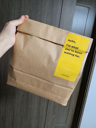 디어엘로디 오가닉 무표백 건티슈 — 5점을 준 리뷰어가 2022년 9월 올린 사용 사진