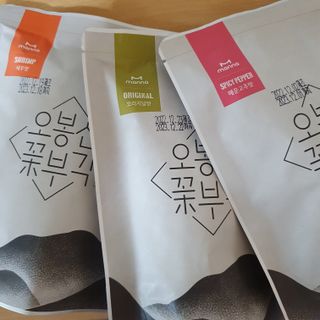 오봉산꽃부각 [만나식품] 오봉산 꽃부각 3가지 맛(오리지널, 새우맛, 매운고추맛) — 4점을 준 리뷰어가 2023년 1월 올린 사용 사진