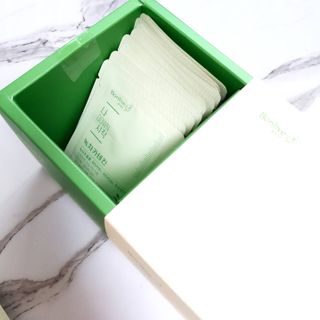 12월 15일 출시, 건강기능식품 브랜드 본리브 나 다운 시작 제품 3종 — 5점을 준 리뷰어가 2021년 2월 올린 사용 사진
