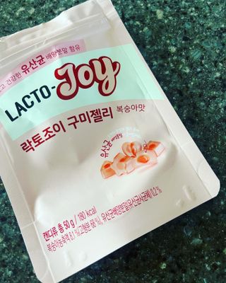 락토조이 구미젤리 복숭아맛 — 5점을 준 리뷰어가 2023년 5월 올린 사용 사진