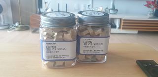 페페로니 자기전에 먹는 저알러지 껌 세트 치킨+오리 — 5점을 준 리뷰어가 2021년 8월 올린 사용 사진
