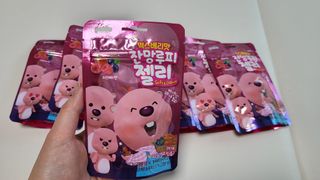[팔도] 잔망루피젤리 믹스베리맛 42g 8개 — 5점을 준 리뷰어가 2022년 1월 올린 사용 사진