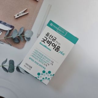 프리마인 유산균 국가지정연구소 선정, 살아있는 생유산균 200억 마리의 힘. 유산균n굿바이옴플러스 — 4점을 준 리뷰어가 2022년 4월 올린 사용 사진