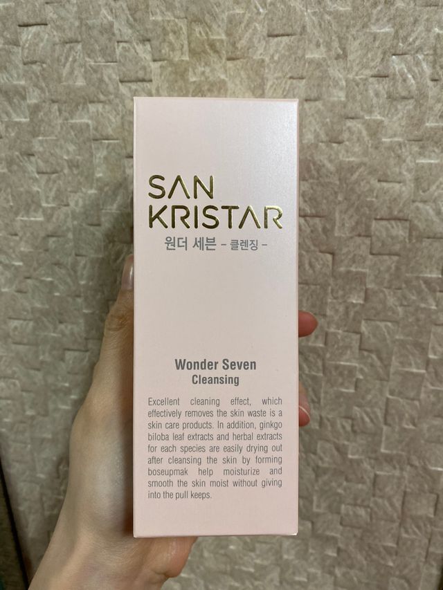 산 크리스타 원더 세븐 클렌징 80ml 리뷰 사진