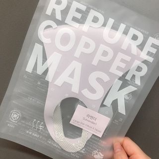 [에이블밤부] 리퓨어 쿠퍼 마스크 10color — 5점을 준 리뷰어가 2021년 2월 올린 사용 사진