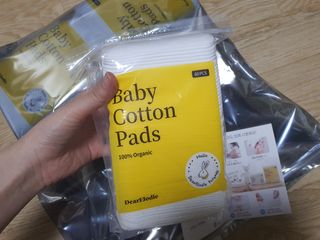 디어엘로디 프리미엄 유기농 유아 솜티슈 60매  2 + 1 PACK — 5점을 준 리뷰어가 2021년 3월 올린 사용 사진