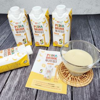 메디웰 페디아드링크 미니 바나나맛 — 5점을 준 리뷰어가 2021년 7월 올린 사용 사진