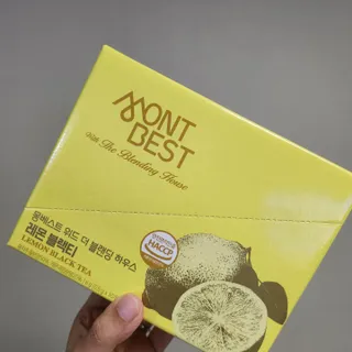 몽베스트 위드더 블랜딩 하우스 _레몬 블랙티 — 5점을 준 리뷰어가 2022년 12월 올린 사용 사진