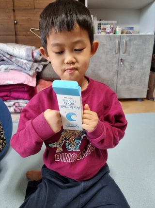 [이뮤니티플러스]우리아이 면역오키, 건강오키 _ 키즈오키 더진한꿀배도라지청 10포 1box — 5점을 준 리뷰어가 2022년 2월 올린 사용 사진