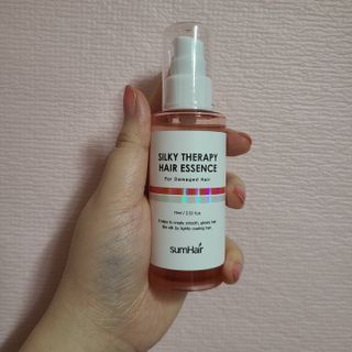 썸헤어 / SUMHAIR 썸헤어 실키 테라피 헤어 에센스 — 5점을 준 리뷰어가 2021년 4월 올린 사용 사진