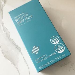 클린24시간 슬림앤유산균 1박스 (3.5g X 15포) — 5점을 준 리뷰어가 2022년 7월 올린 사용 사진