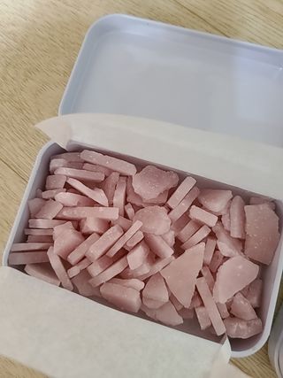 [아이스칩스] 무설탕 비건 자일리톨 캔디 7종 2개기준 — 5점을 준 리뷰어가 2021년 9월 올린 사용 사진