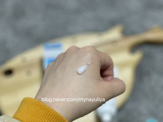 리더스코스메틱 리더스 카밍 바이오틱스 크림 마스크 — 4점을 준 리뷰어가 2021년 2월 올린 사용 사진