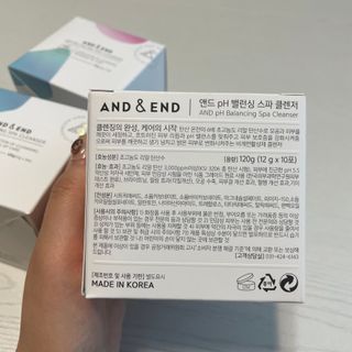 앤앤드 앤드앤엔드 pH 밸런싱 스파클렌저 — 4점을 준 리뷰어가 2021년 2월 올린 사용 사진