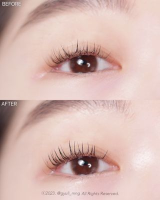 더소설 소설 블랙아이래쉬 세럼 10g(SOSEOL BLACK EYELASH SERUM 10g) — 4점을 준 리뷰어가 2023년 6월 올린 사용 사진
