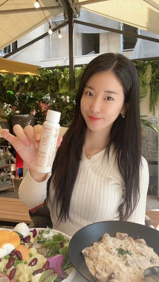 12월 15일 출시, 건강기능식품 브랜드 본리브 나 다운 시작 제품 3종 — 5점을 준 리뷰어가 2021년 3월 올린 사용 사진
