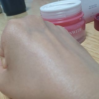SOONWITH 바이오 수퍼 아쿠아 하이드로 젤 크림 — 4점을 준 리뷰어가 2021년 5월 올린 사용 사진