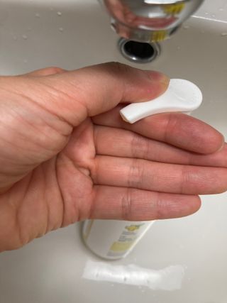랑벨 내츄럴 딥 포어 클렌저 210ml (저자극 약산성 천연 클렌징 젤) — 5점을 준 리뷰어가 2022년 10월 올린 사용 사진