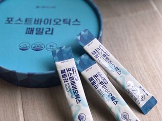 서울약사신협_포스트바이오틱스패밀리_5g x 100포 — 5점을 준 리뷰어가 2021년 3월 올린 사용 사진