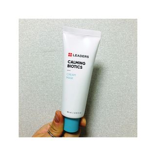리더스코스메틱 리더스 카밍 바이오틱스 크림 마스크 — 5점을 준 리뷰어가 2021년 9월 올린 사용 사진