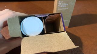 웰리카 더블유 100억 유산균 — 5점을 준 리뷰어가 2021년 1월 올린 사용 사진
