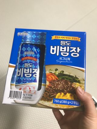 팔도비빔장 시그니처 380g 2개 — 5점을 준 리뷰어가 2022년 1월 올린 사용 사진