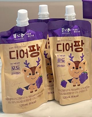 [몸엔용] 우리 아이 건강간식, 달콤한 녹용곤약젤리 디어팡 4종 — 5점을 준 리뷰어가 2022년 3월 올린 사용 사진