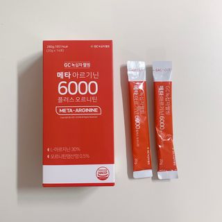 메타아르기닌 GC녹십자웰빙 메타 아르기닌 6000 플러스 오르니틴 — 5점을 준 리뷰어가 2022년 4월 올린 사용 사진