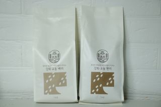 고림상점 풍부한 햇살과 바닷바람이 키우는 강화 교동 쌀 [백미1kg, 현미 1kg] 세트 — 5점을 준 리뷰어가 2021년 12월 올린 사용 사진
