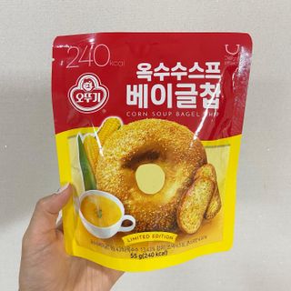 딜라이트 프로젝트 오뚜기스프 베이글칩 2종 — 5점을 준 리뷰어가 2021년 9월 올린 사용 사진