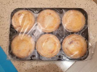 디앙뜨 포르투갈 에그타르트 오리지널 맛+패션후르츠+초콜릿타르트 맛 중 택1 — 5점을 준 리뷰어가 2021년 8월 올린 사용 사진
