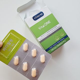 뉴트리션팩토리 비타프렙 바이탈원 종합비타민 멀티비타민 600mg — 5점을 준 리뷰어가 2021년 7월 올린 사용 사진