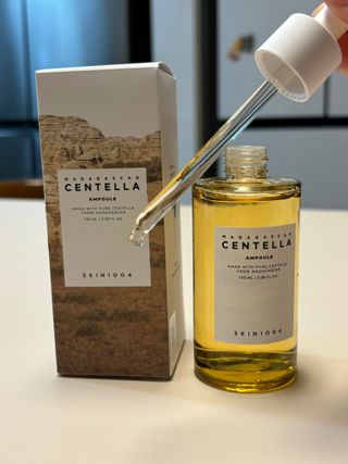 [스킨1004] 마다가스카르 센텔라 앰플 100ml — 5점을 준 리뷰어가 2024년 5월 올린 사용 사진