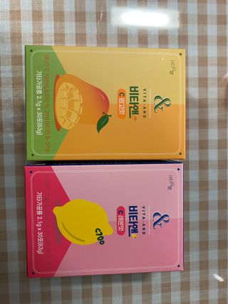 비타앤C 레몬맛, 망고맛 — 4.5점을 준 리뷰어가 2021년 5월 올린 사용 사진