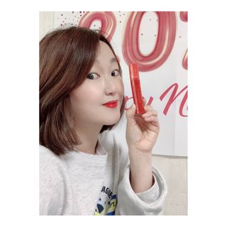 [블랙루즈]하프앤하프틴트 10종 中 벨벳5종 OR 글로우5종 중 택1 — 5점을 준 리뷰어가 2021년 2월 올린 사용 사진