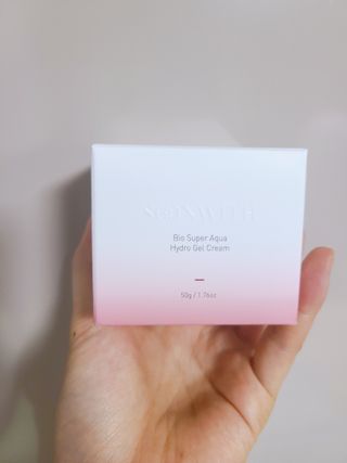 SOONWITH 바이오 수퍼 아쿠아 하이드로 젤 크림 — 5점을 준 리뷰어가 2021년 4월 올린 사용 사진