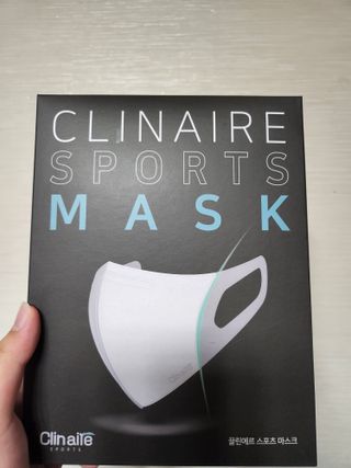 끌린에르 스포츠 귀편한 새부리형 마스크 (뉴컬러포함) — 3점을 준 리뷰어가 2022년 5월 올린 사용 사진