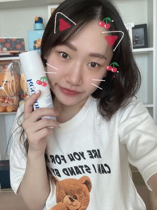키노닉스 블루밍 세럼 인 미스트 — 3점을 준 리뷰어가 2021년 9월 올린 사용 사진