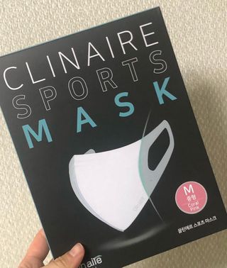 끌린에르 스포츠 귀편한 새부리형 마스크 (뉴컬러포함) — 4점을 준 리뷰어가 2022년 5월 올린 사용 사진