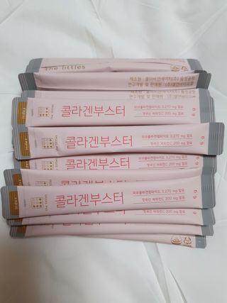 더리틀스 콜라겐부스터 — 5점을 준 리뷰어가 2022년 11월 올린 사용 사진