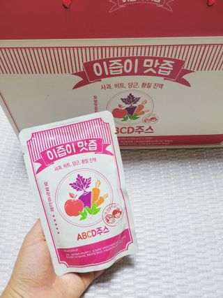 본황칠 이즙이 맛즙 ABC주스 30EA — 5점을 준 리뷰어가 2022년 8월 올린 사용 사진