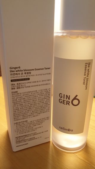 GINGER6 라이크 화이트 블라썸 에센스 토너 — 3점을 준 리뷰어가 2021년 11월 올린 사용 사진