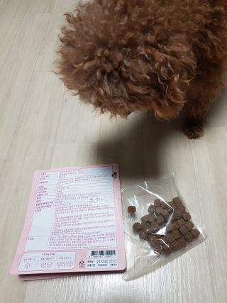 My Pet Care 천연단백질 관절건강에 개좋아 — 4.5점을 준 리뷰어가 2020년 12월 올린 사용 사진