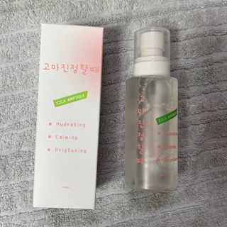 [시카앰플] 묘오한 고마진정할때 진정 스프레이 앰플 150ml — 5점을 준 리뷰어가 2021년 3월 올린 사용 사진