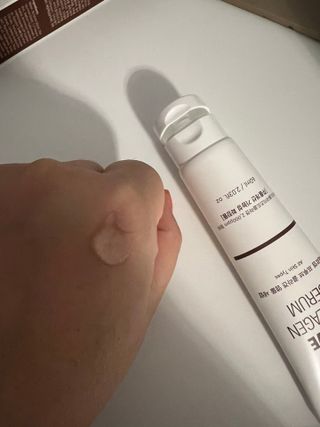 체르엠  프루브 콜라겐 앰플세럼 60ml 1병 — 4.5점을 준 리뷰어가 2022년 1월 올린 사용 사진