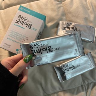 프리마인 유산균 국가지정연구소 선정, 살아있는 생유산균 200억 마리의 힘. 유산균n굿바이옴플러스 — 5점을 준 리뷰어가 2021년 10월 올린 사용 사진