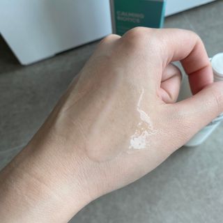 리더스코스메틱 리더스 카밍 바이오틱스 에센스 워터 — 5점을 준 리뷰어가 2021년 7월 올린 사용 사진