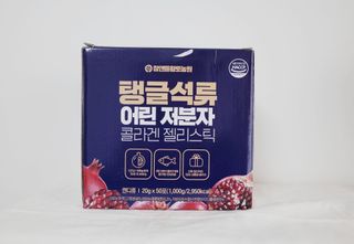 참앤들황토농원 맛있게 탱글탱글! 탱글석류 어린저분자 콜라겐 젤리스틱 1박스 ♥총 50포♥ — 5점을 준 리뷰어가 2023년 2월 올린 사용 사진