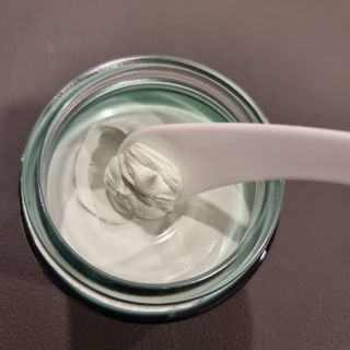스킨큐어 산다화 씨위드 머드 팩 — 5점을 준 리뷰어가 2022년 8월 올린 사용 사진